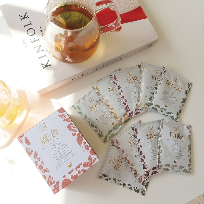 Experience group [comprehensive nine flavors] no caffeine and no traditional Chinese medicine flavor の Chinese herbal tea gift - Health Foods - Fresh Ingredients White