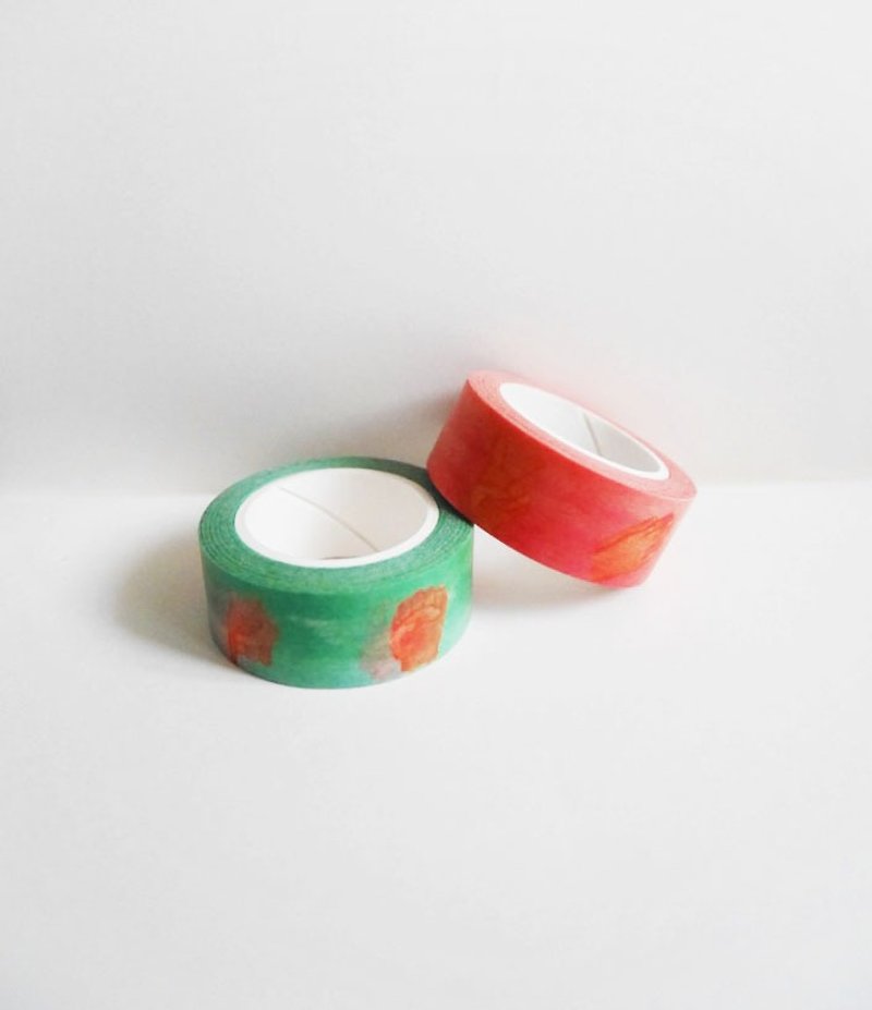 世界的に身につけている紙テープ{2}紙テープ - マスキングテープ - 紙 グリーン