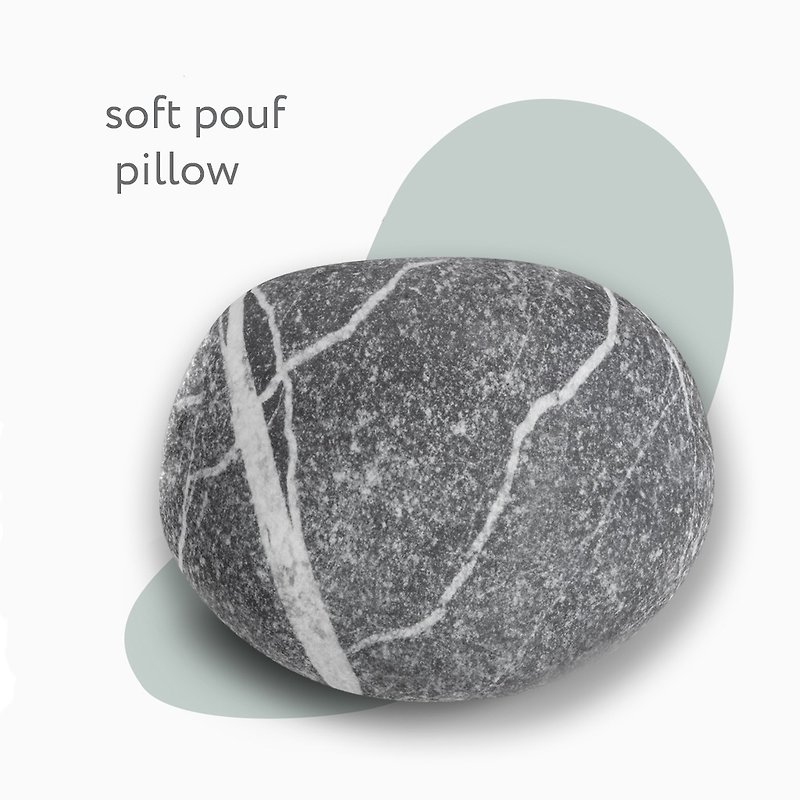 Soft pillow Kamushi Sochi - Other Furniture - Polyester Gray