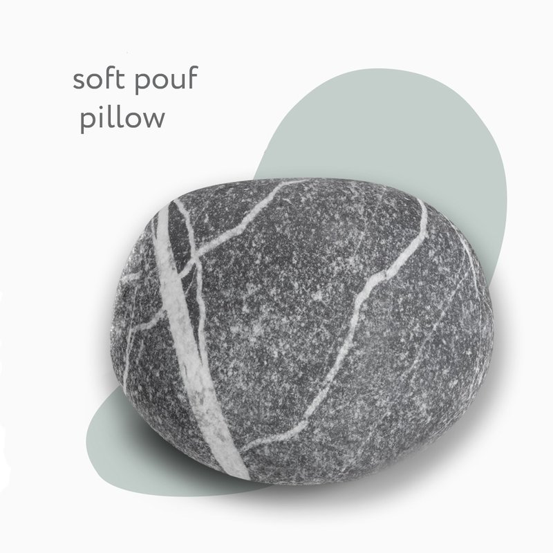 Soft pillow Kamushi Sochi - 其他家具 - 聚酯纖維 灰色