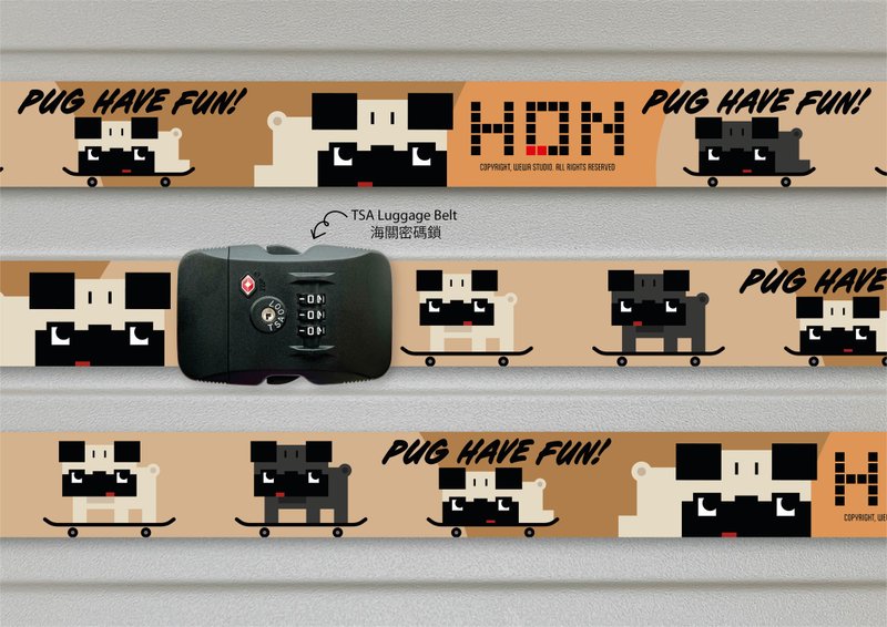 TSA Luggage Belt / Schnauzer - ป้ายสัมภาระ - วัสดุอื่นๆ 