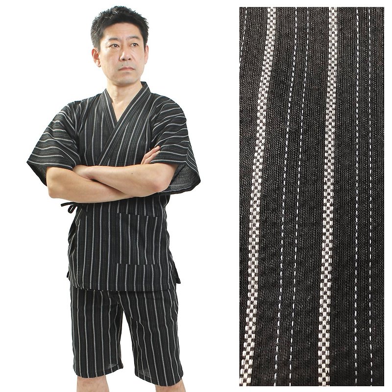Men&#39;s Jinbei Jinbei Jinbei Relax Wear Men&#39;s Kimono Room Wear Nightwear Sleepwear Pajamas Summer Items Cotton ML LL as03