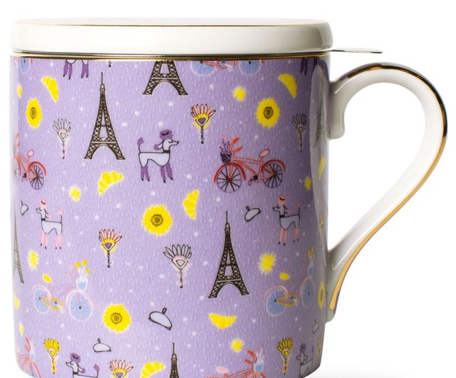 【TWG tea】ボーンチャイナ ロゴティーマグ2個★国内発送関税込 T2 tea】ボーンチャイナマグ_フレンチアールグレイティー