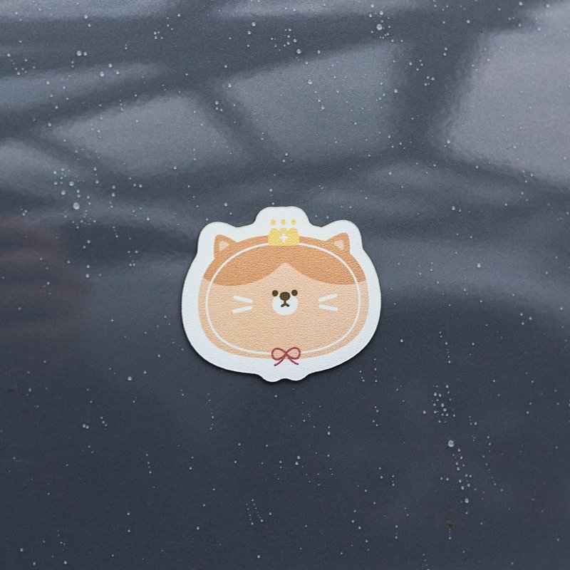 Milk King Cat/HAppiNess/car stickers, stickers, soft magnetic SunBrother Sun Brothers - Stickers - Waterproof Material 