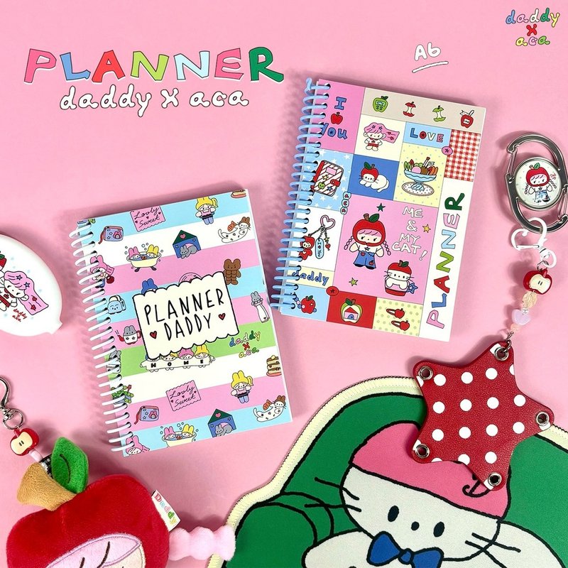 DADDY X ACUTE | Acute Planner Book - 筆記本/手帳 - 紙 
