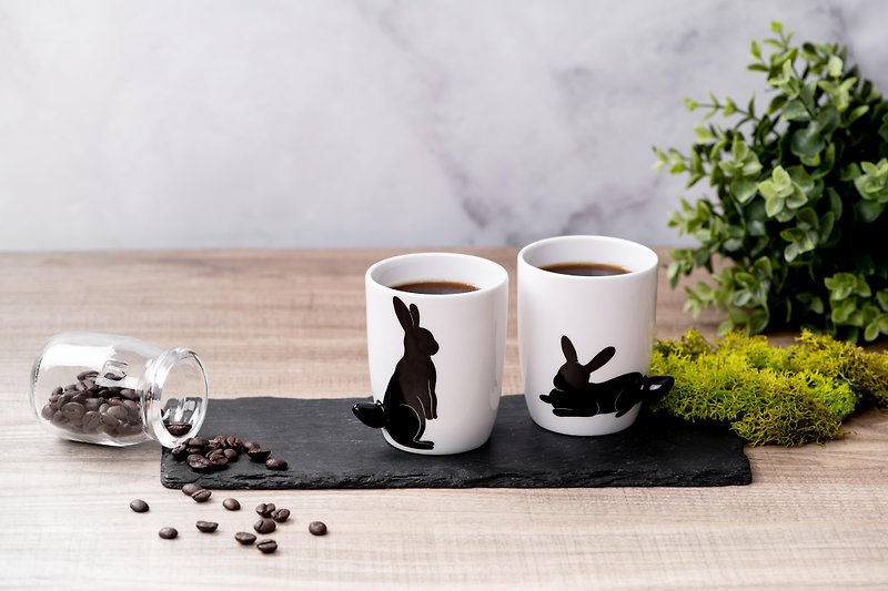 Rabbit bone china cup 20323-000009 - ถ้วย - ดินเผา 