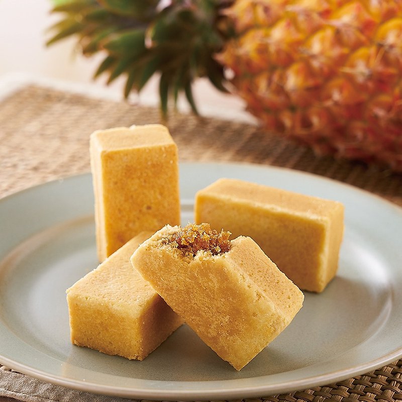 【8th bite】Golden Pineapple Cake - ขนมคบเคี้ยว - อาหารสด 