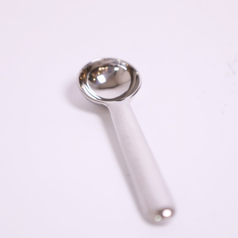 Stainless Steel small cutlery-short handle knocking spoon-fair trade - ช้อนส้อม - โลหะ สีเงิน