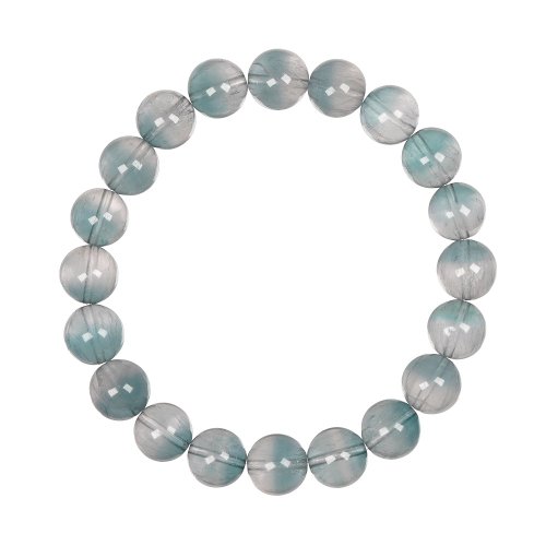 正佳珠寶 Gemsrich Jewelry 【正佳珠寶】藍螢石 極淨聚寶盆藍螢石 9mm 藍螢石手珠