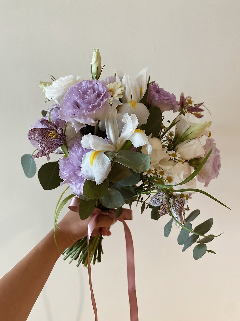 Cantabile andante bridal bouquet/flower bouquet/American bouquet - ช่อดอกไม้แห้ง - พืช/ดอกไม้ 