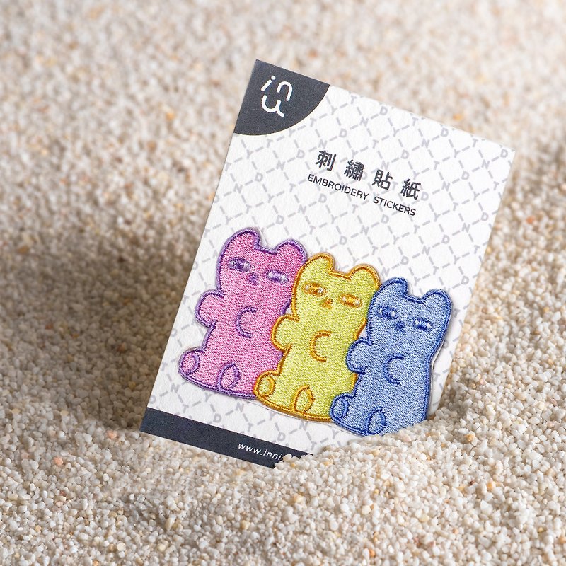 Kitten Gummy / Embroidery Sticker