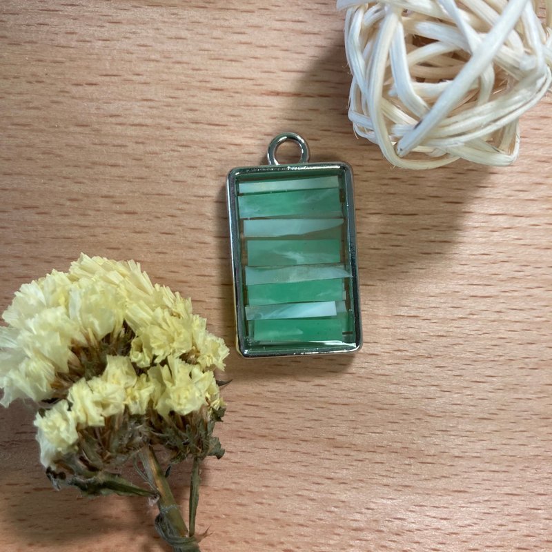 再生項鏈吊墜-青椏(短款) - 項鍊 - 鋁合金 