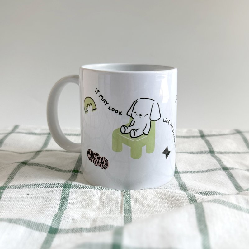 Ceramic Mug (Doing Nothin') - 咖啡杯/馬克杯 - 陶 