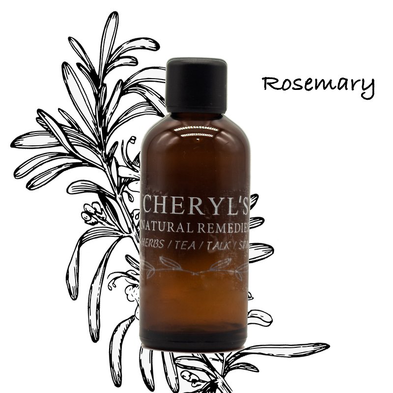 Eucalyptol rosemary essential oil - น้ำหอม - น้ำมันหอม สีนำ้ตาล