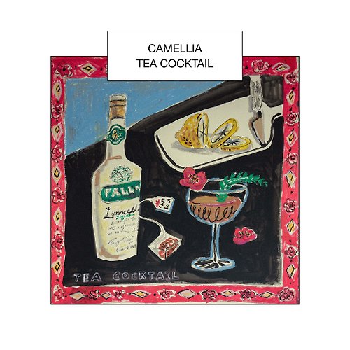 Heedagarden Camellia Tea Cocktail (Poster&Card)