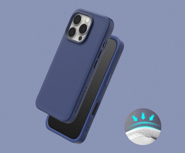モンブラン ★稀少な入手困難品!iPhoneX・XS用スマホケース★ソフトラバー SolidX 強化衝撃吸収クッション スマホケース/ダークオーシャン