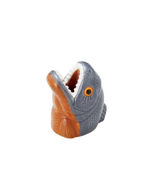 SÜSS Living生活良品 日本Magnets森林生物造型立體陶瓷牙刷架/筆架(食人魚)