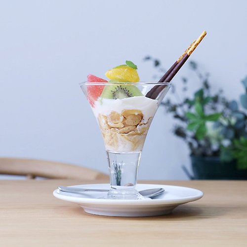 ADERIA 津輕玻璃 日本ADERIA 強化寬口甜點杯170ml