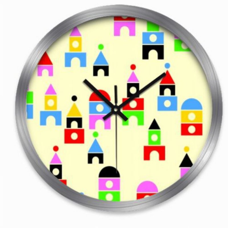 Metal Wall Clock - นาฬิกา - โลหะ 