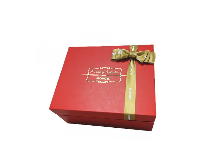 [Additional purchase] ROYCE' red packaging gift box (without chocolate) - กล่องของขวัญ - กระดาษ สีแดง