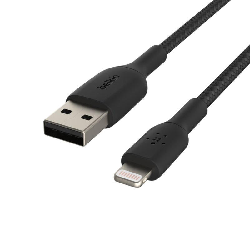 Lightning to USB-A Braided Charging Cable 15cm - ที่ชาร์จ - วัสดุอื่นๆ 