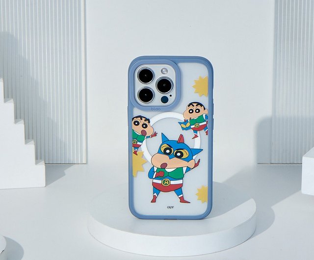 クレヨンしんちゃん アクション仮面オーロラマットMagSafe iPhone