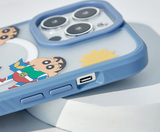 クレヨンしんちゃん アクション仮面オーロラマットMagSafe iPhone