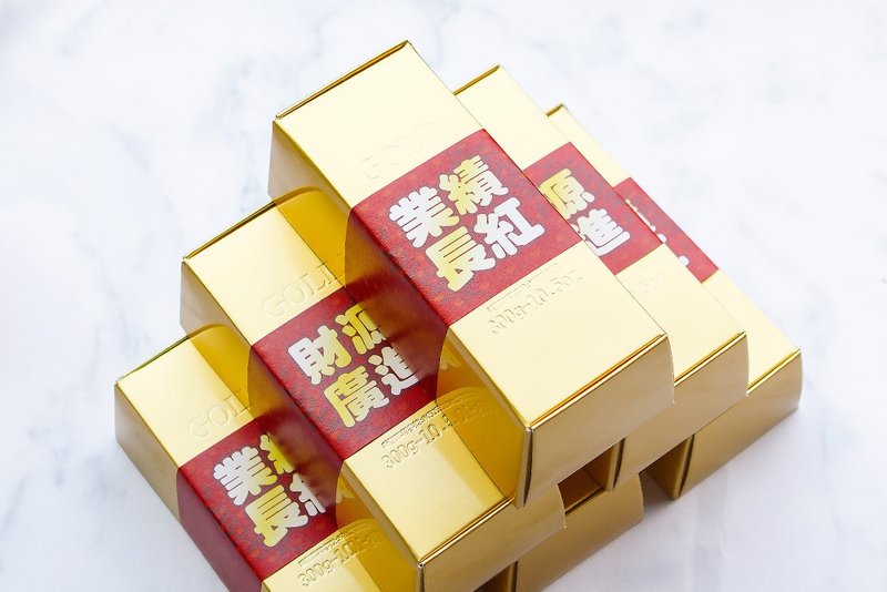 業績祝福金磚米 業績長紅.財源廣進 2款可挑 (滿百份免費印名字) - 米/五穀雜糧 - 新鮮食材 金色