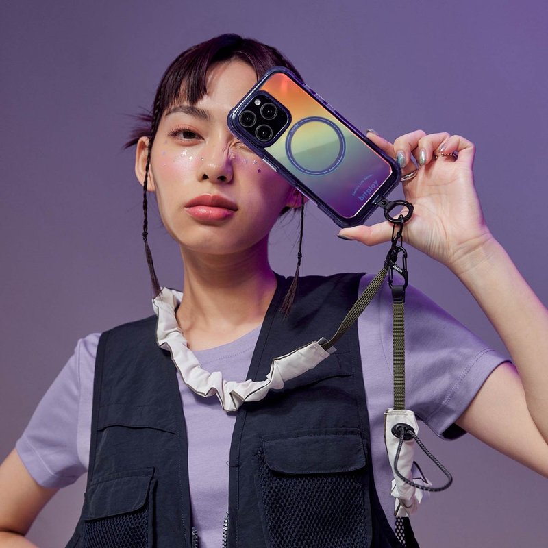 【bitplay】磁吸透彩殼 for iPhone 16 Series 迷幻紫 手機殼 - 手機殼/手機套 - 其他材質 多色