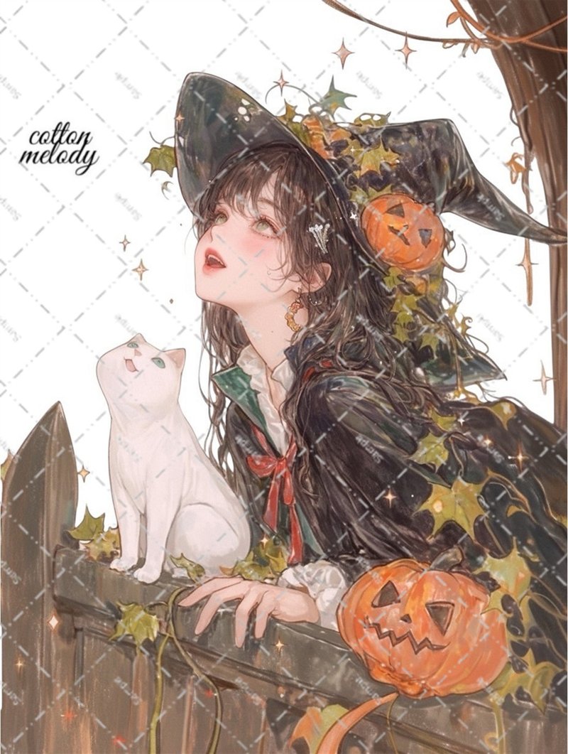 original sticker no.6763 人物ステッカー オリジナルステッカー 人物ステッカー 女の子ステッカー オリジナル人物ステッカー - 貼紙 - 紙 