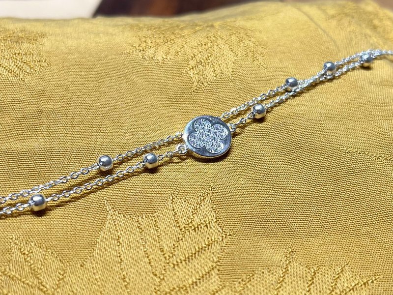 I Lucky I 925 Sterling Silver Bracelet - สร้อยข้อมือ - เงินแท้ สีเงิน