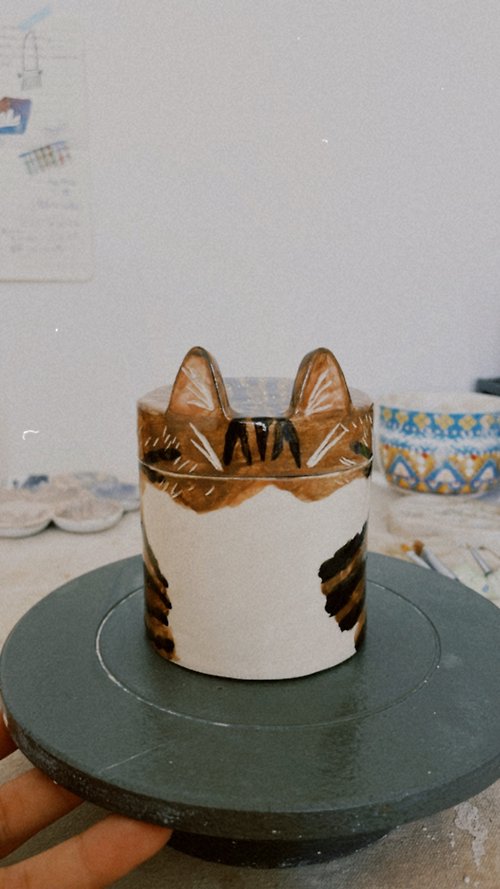 米粒陶 Milly’s pottery 訂製 毛小孩 陶瓷 寵物骨灰 寵物禮儀 紀念罐罐 禮儀罐