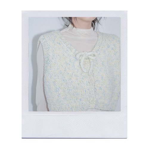 BORING 開襟手織毛衣