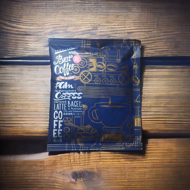 Faincafe飛鷹嚴選  掛耳式 50入 - 咖啡/咖啡豆 - 其他材質 藍色