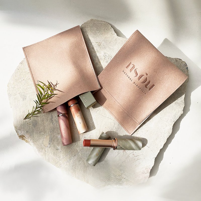 nsòu 恩樹 時尚唇彩保養 - 口紅/唇膏/腮紅 - 環保材質 