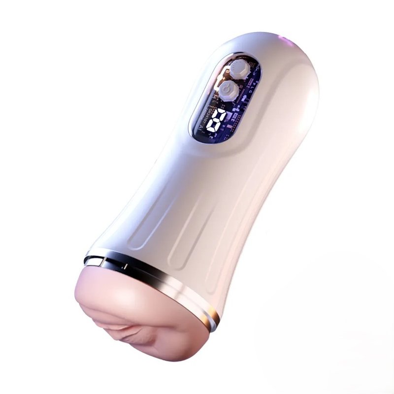 GALAKU Cyberpunk Electric Airplane Cup Electric AI Version Sex Toys Masturbation Cover Adult Products - สินค้าผู้ใหญ่ - ซิลิคอน หลากหลายสี