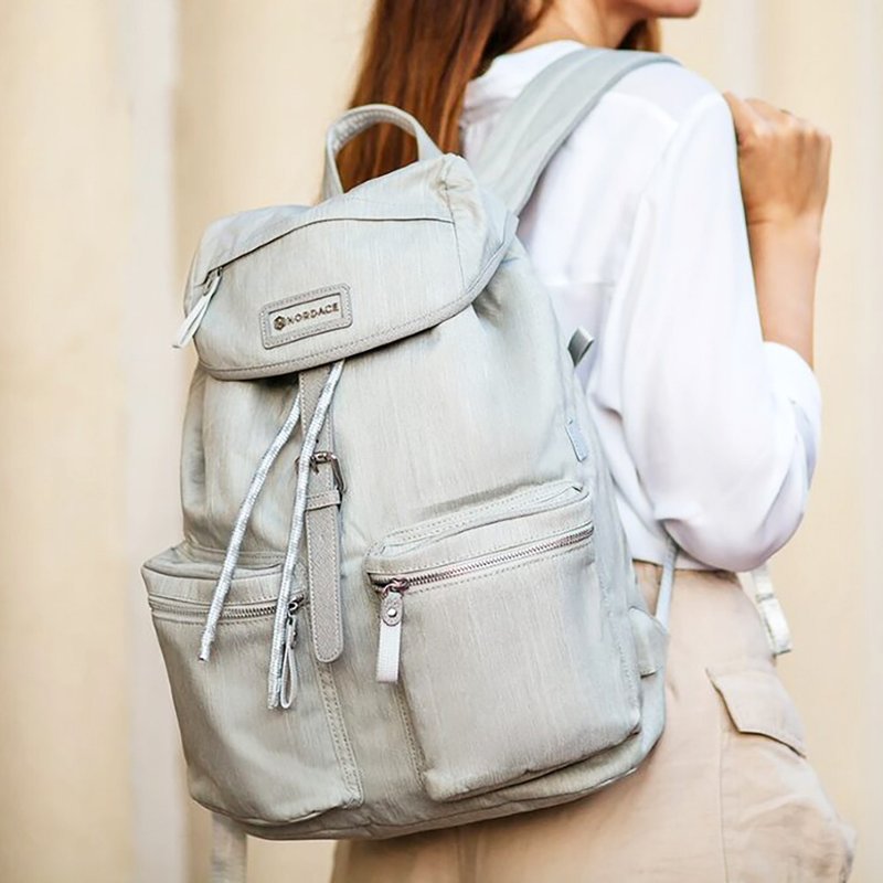 Comino Day Backpack - Gray | Rope Backpack Water-Repellent Backpack - กระเป๋าเป้สะพายหลัง - เส้นใยสังเคราะห์ 