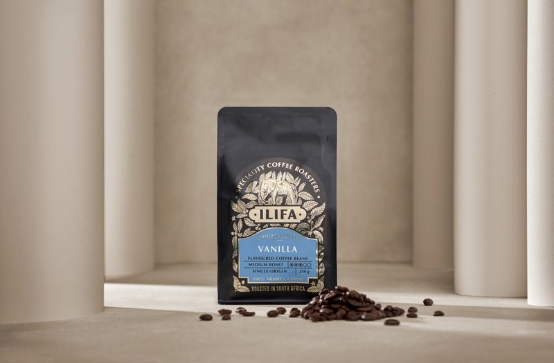 ILIFA vanilla coffee beans (medium roast 250g) - Coffee - Fresh Ingredients 