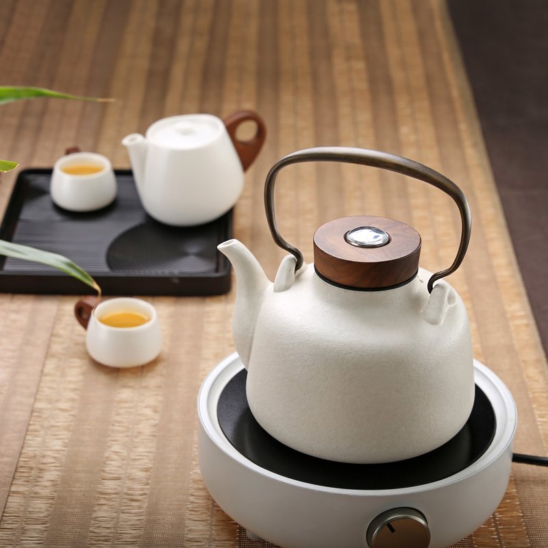 月泉感溫燒水壺 (1100ml) - 茶壺/茶杯/茶具 - 陶 