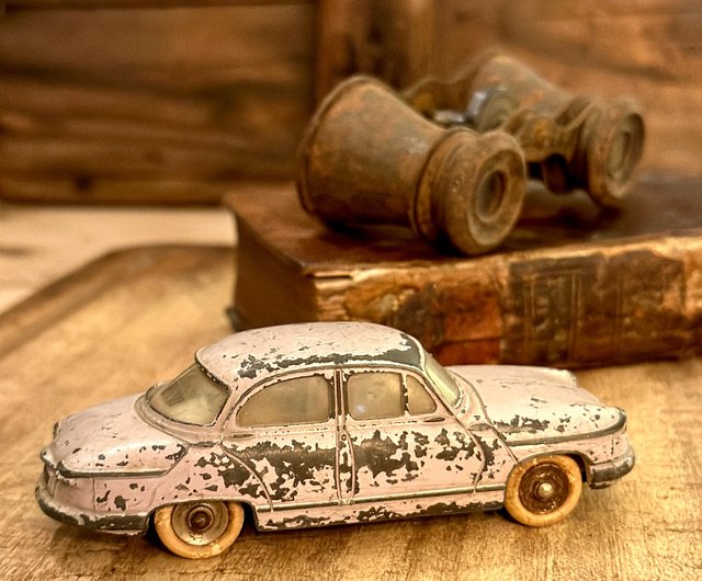 パナール PL17 - フランス ディンキージュニア #102 Dinky Toys Junior F No. 102 Panhard PL 17 Rare In Box 1/43