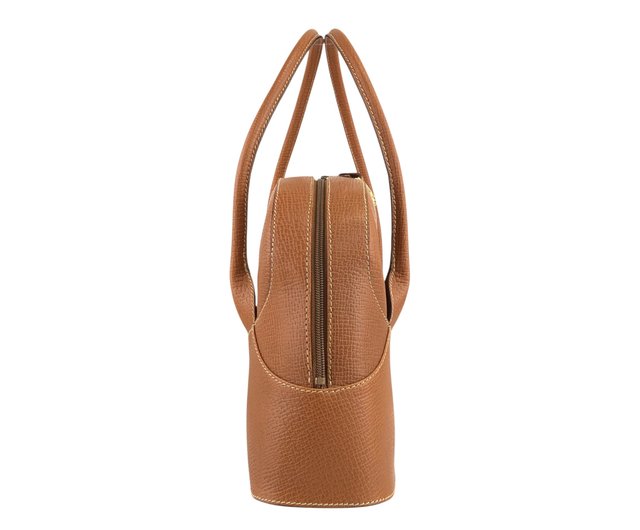 希少　LOEWE ロエベ　ヴィンテージ　ハンドバッグ　ブラウン 日本直送 名牌中古包 】LOEWE ロエベ ハンドバッグ ブラウン 型