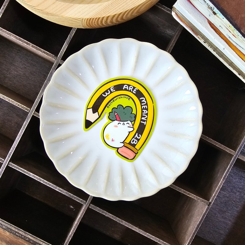 Meant 2B Vinyl Sticker - 貼紙 - 其他材質 多色