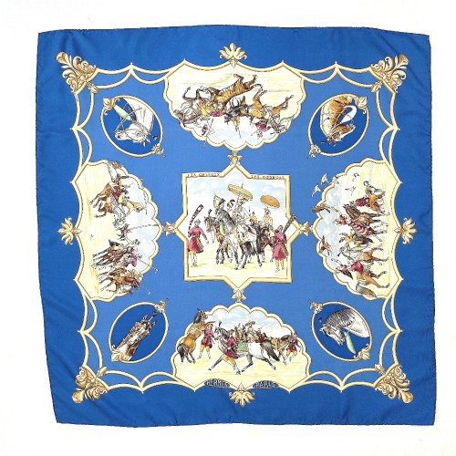 エルメス HERMES スカーフ カレ 90 LES CHEVAUX DES MOGHOLS エルメス HERMES スカーフ カレ 90 LES CHEVAUX DES MOGHOLS