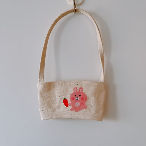 米利工作室 兔子 兔兔 環保杯袋 飲料袋