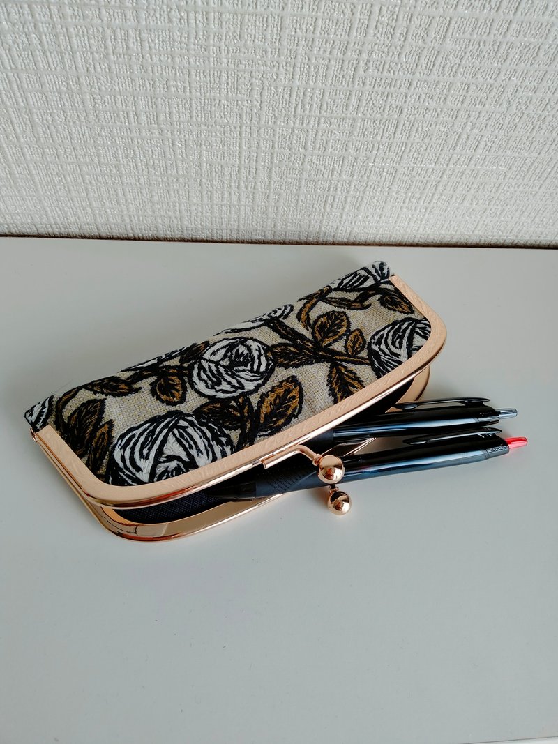 Mina Perhonen Rosy Pencil Case - Pencil Cases - Cotton & Hemp Khaki