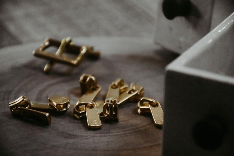 【加購服務】純黃銅 環、釦、鉤 勿單拍 - 其他 - 銅/黃銅 金色