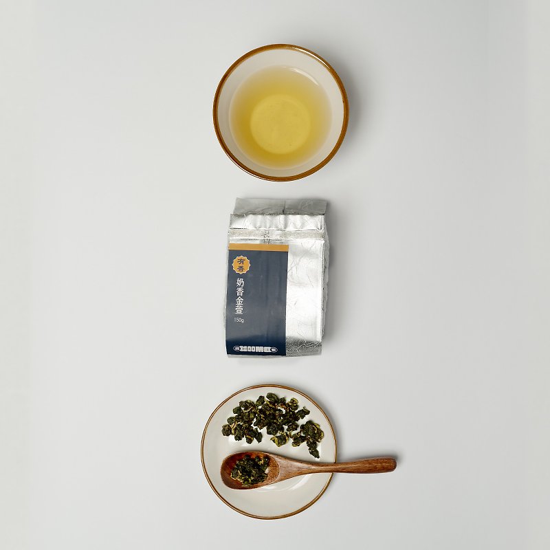 獨特奶香風味 | 有香 ! 奶香金萱 | 臺灣原葉散茶 150g - 茶葉/漢方茶/水果茶 - 新鮮食材 銀色