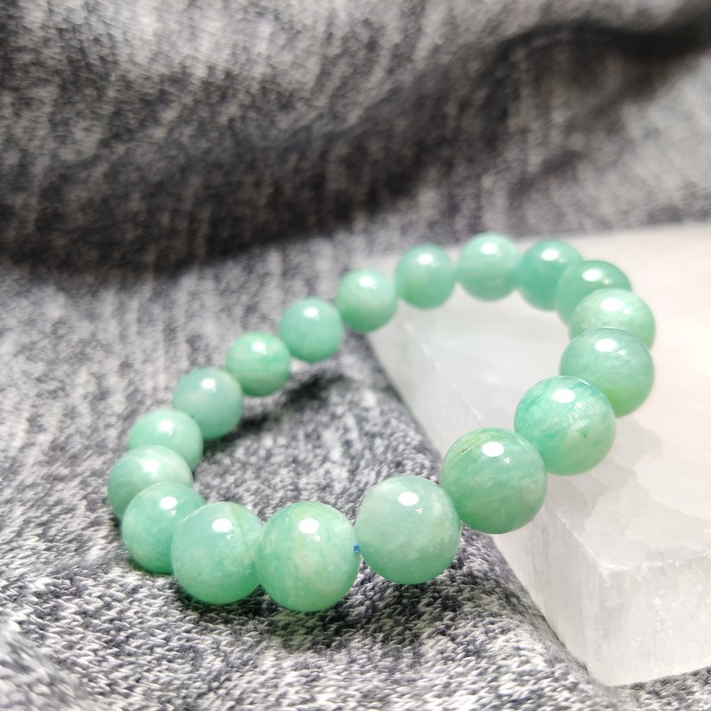 【訂製品】 天河石 Amazonite 天然水晶 7.5mm - 13.5mm - 手鍊/手環 - 水晶 藍色