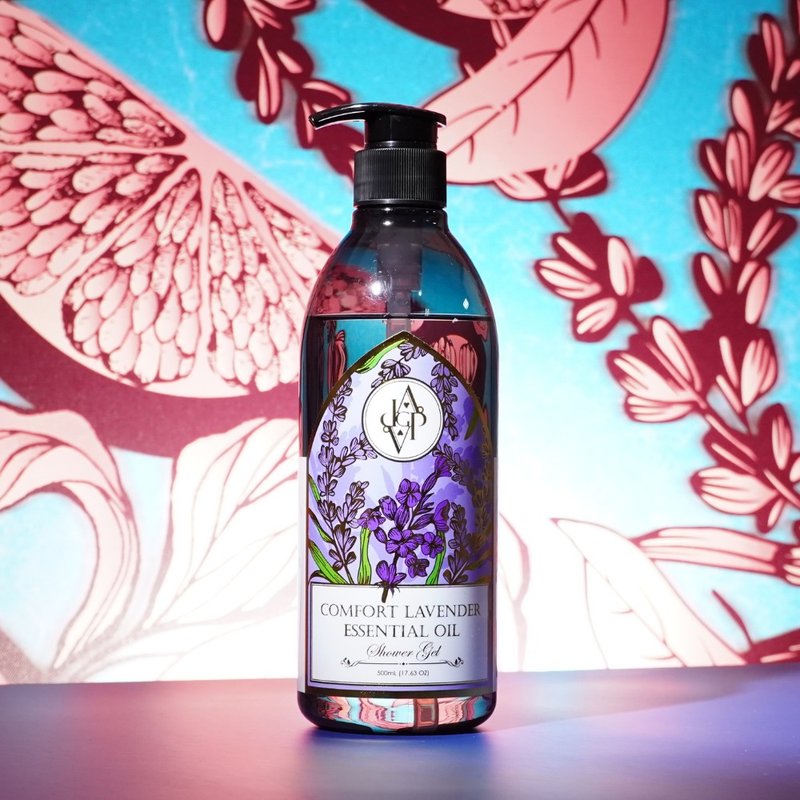 【舒緩療癒安撫花香】 舒眠薰衣草精油沐浴精 - 沐浴乳/沐浴用品 - 其他材質 紫色