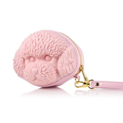 Adamo 28000円 新品箱付　3D トイプードル　クランチ　バッグ　ポーチ Adamo 3 D Bagミニチュアプードルハンドバッグ女性かわいい立体